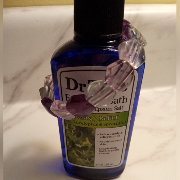 Free Dr teals eucalyptus soak with purchase of ametrine purple crystal bracelet - Picture 8 of 8